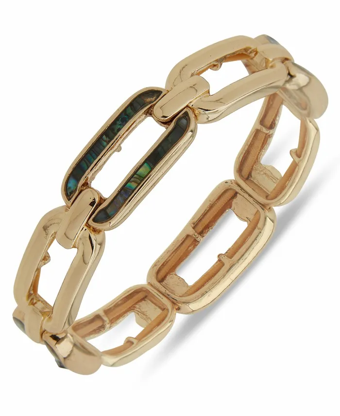 ABALONE LINK BANGLE Gold Women Nine West