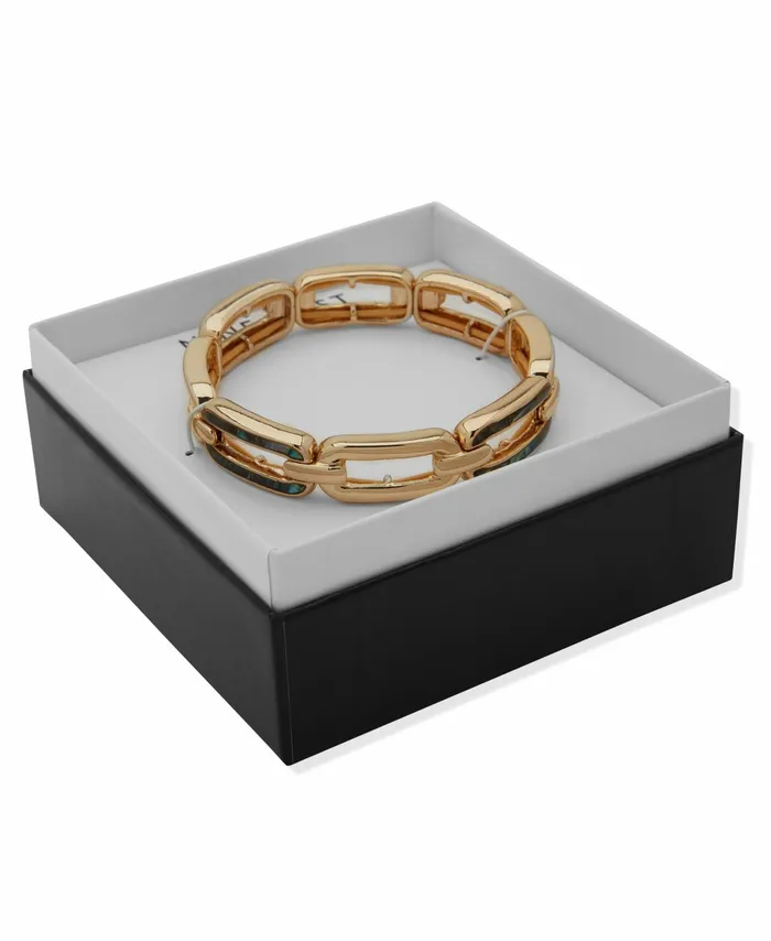 ABALONE LINK BANGLE Gold Women Nine West