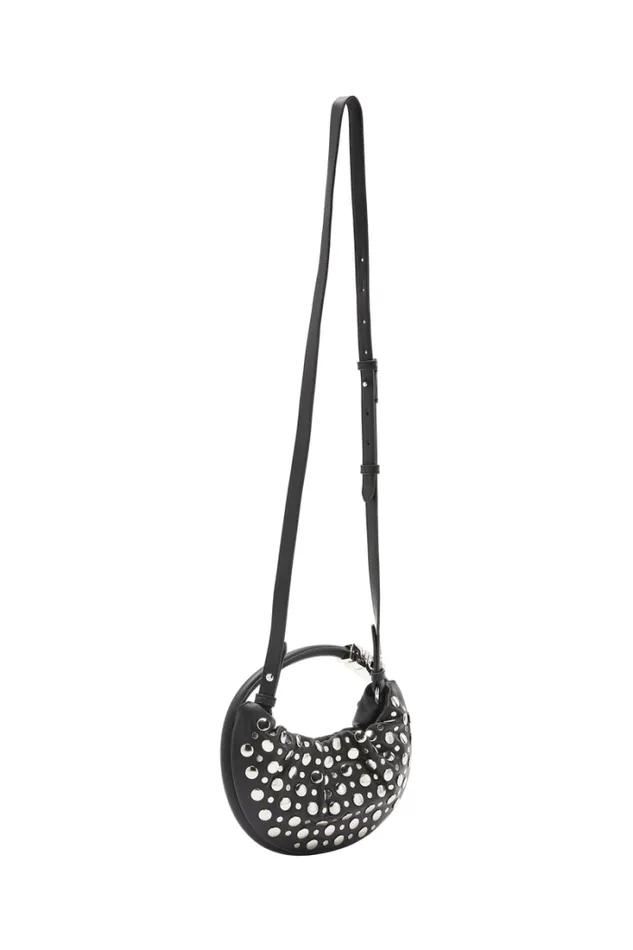 Accessories Le Domino Sonia Rykiel Domino Bag In Leather And Studs