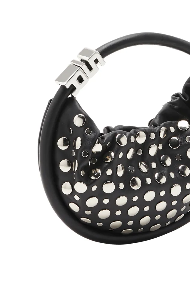 Accessories Le Domino Sonia Rykiel Domino Bag In Leather And Studs