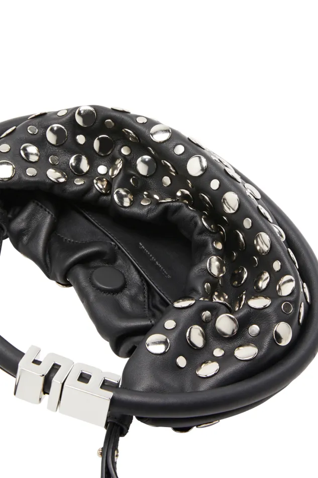 Accessories Le Domino Sonia Rykiel Domino Bag In Leather And Studs