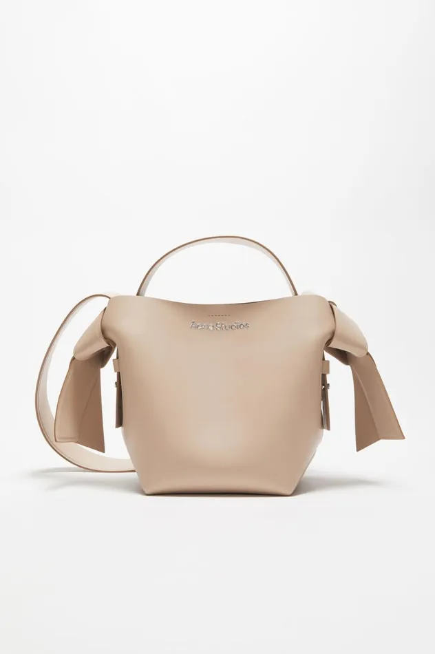Acne Studios Musubi Mini Shoulder Bag Taupe Beige Men Bags