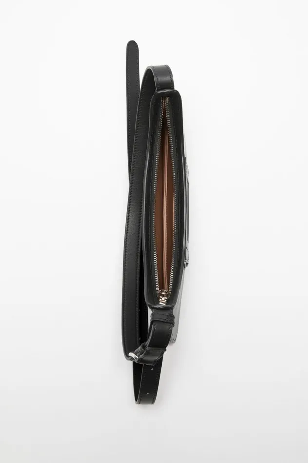 Acne Studios Platt Mini Shoulder Bag Black Men Bags