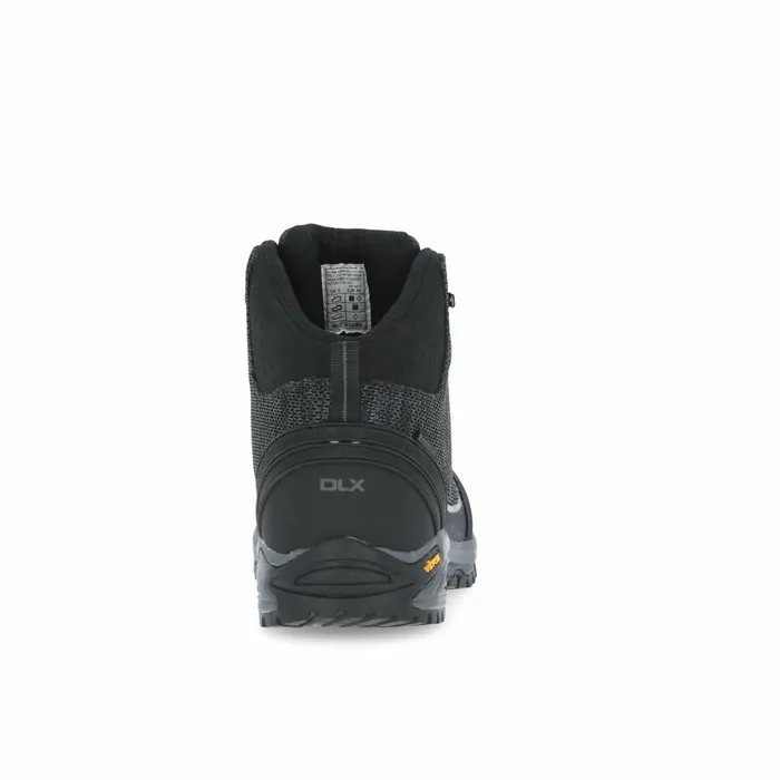 Aitkan DLX Vibram Walking Boots Black Men Trespass Walking Boots