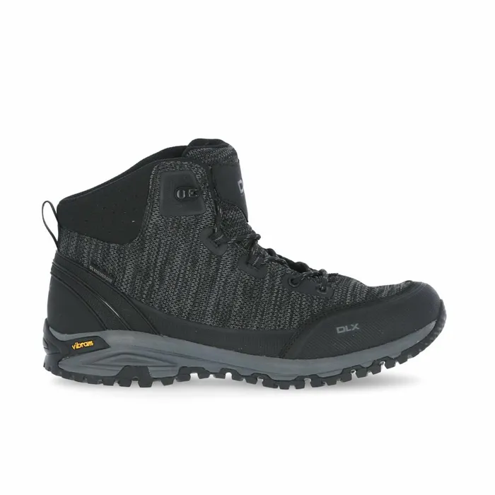 Aitkan DLX Vibram Walking Boots Black Men Trespass Walking Boots