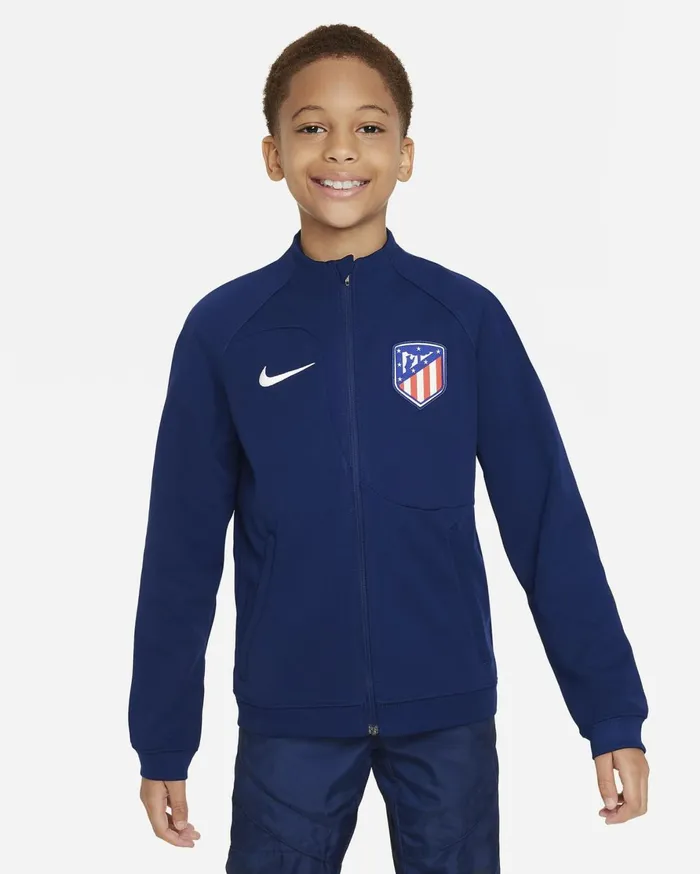 All Clothing Kids Nike Atltico Madrid Academy Pro Blue Voidsport Redwhite