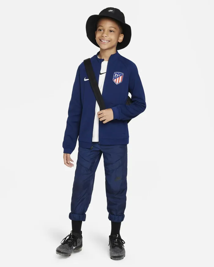 All Clothing Kids Nike Atltico Madrid Academy Pro Blue Voidsport Redwhite