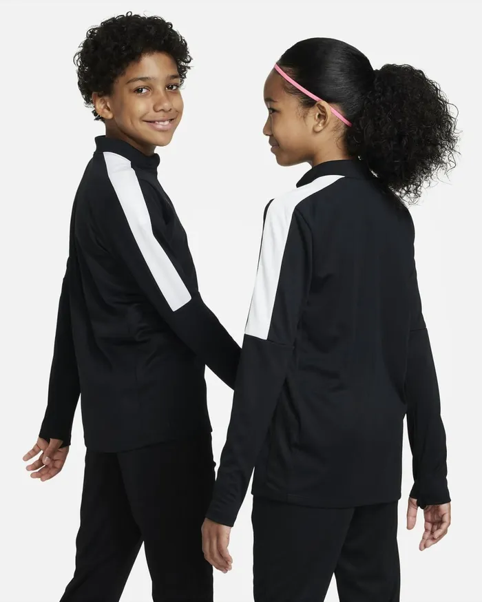All Clothing Kids Nike DriFIT Academy23 Blackwhitebright Crimson