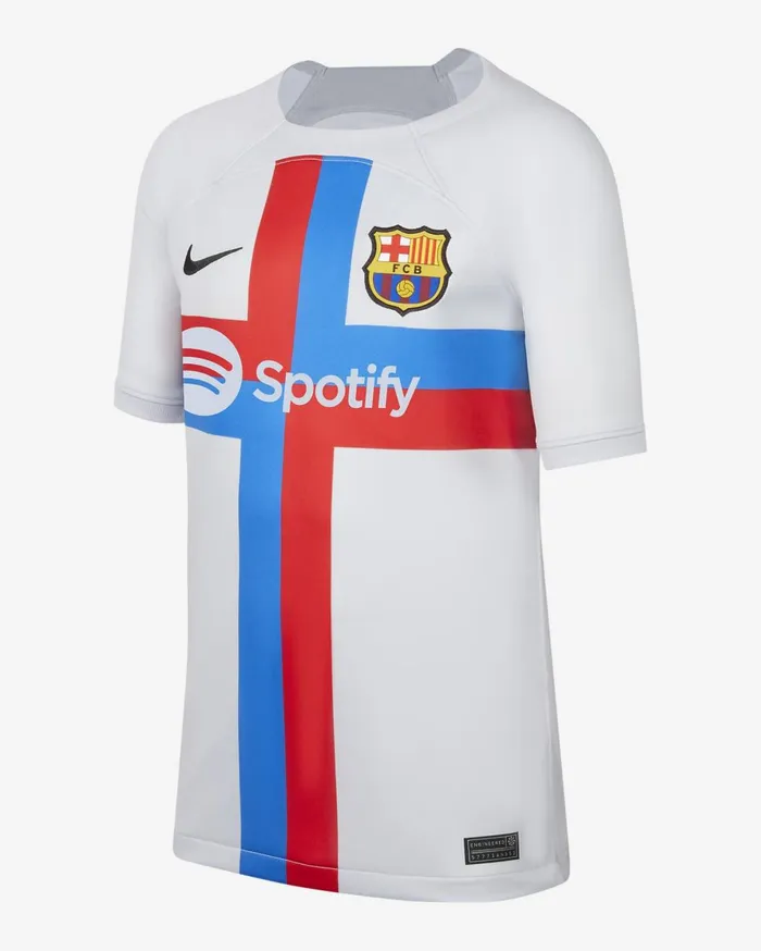 All Clothing Kids Nike FC Barcelona 202223 Stadium Third Sky Greysignal Blueblack All Clothing Kids Nike FC Barcelona 202223 Stadium Third Sky Greysignal Blueblack