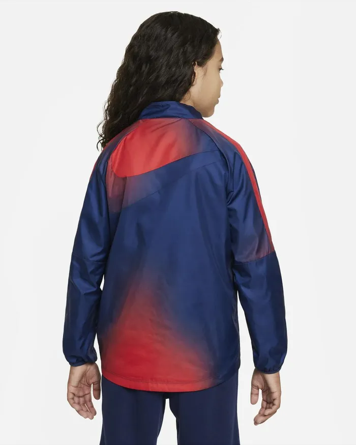 All Clothing Kids Nike Paris SaintGermain Repel Academy AWF Midnight Navyuniversity Redwhite