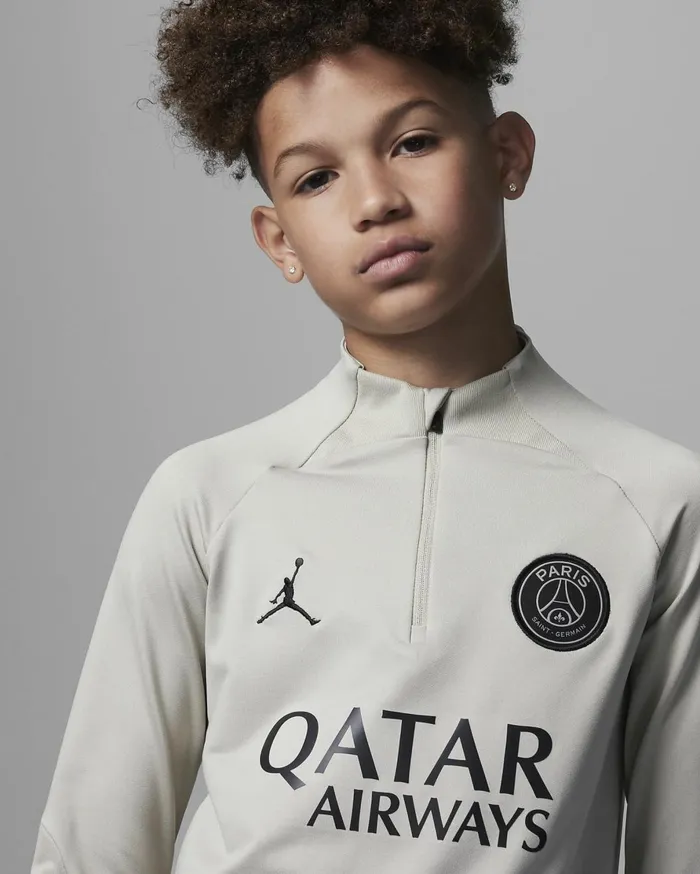 All Clothing Kids Nike Paris SaintGermain Strike Third Stonestoneiron Greyblack