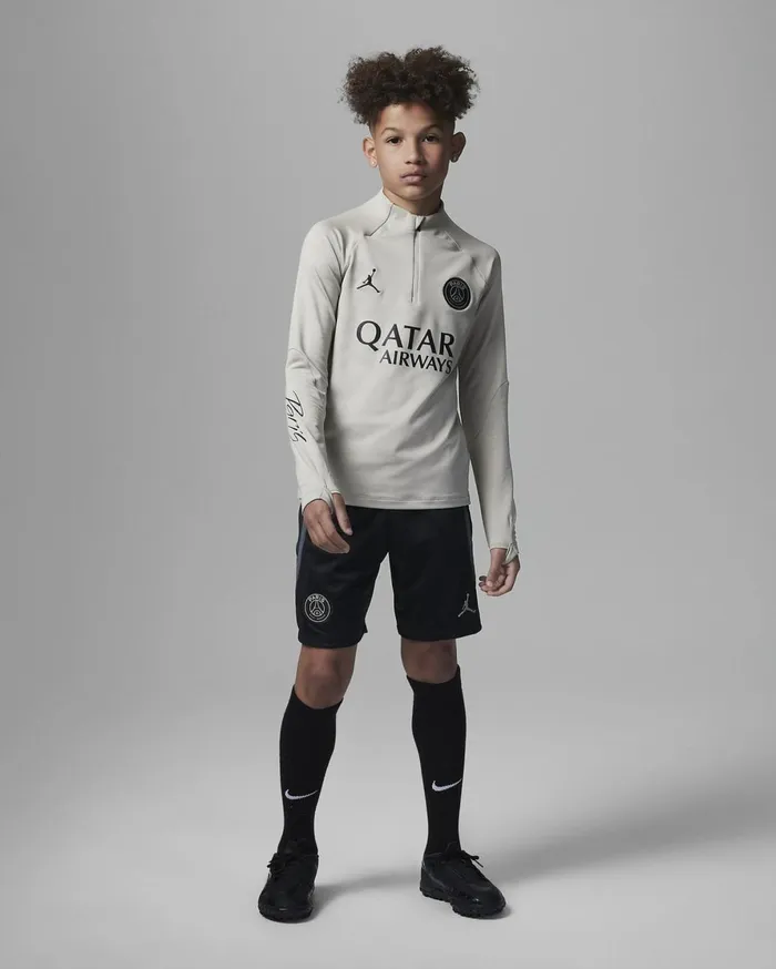 All Clothing Kids Nike Paris SaintGermain Strike Third Stonestoneiron Greyblack