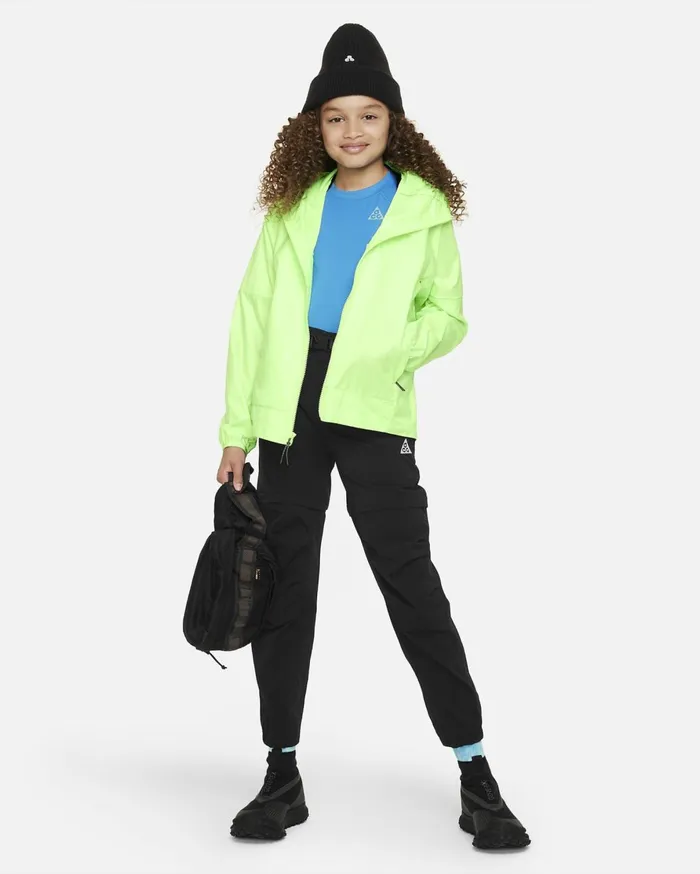 All Clothing Kids Nike Sportswear ACG StormFIT 039Cinder Cone039 Lime Blastsummit White