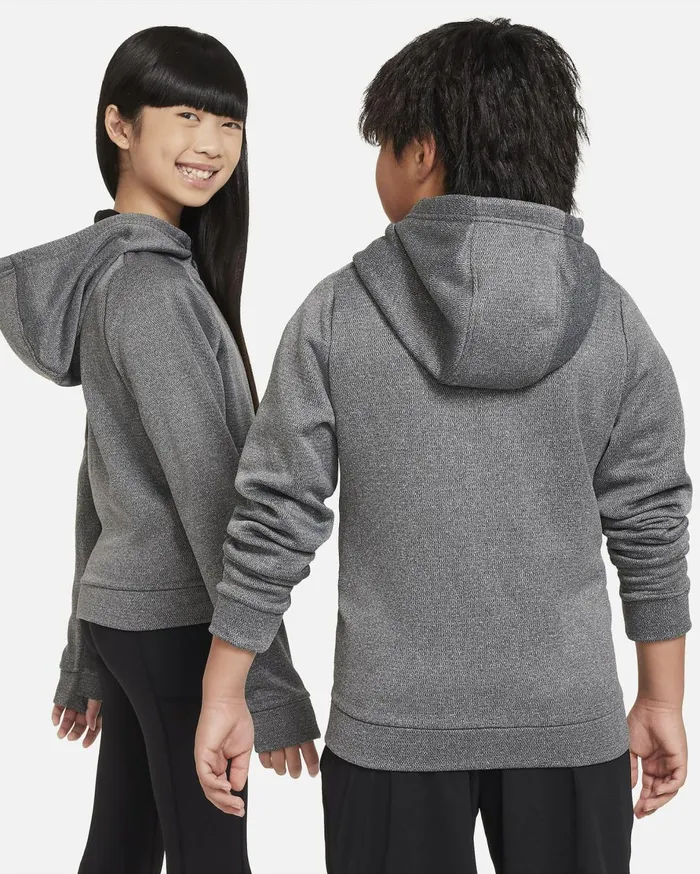 All Clothing Kids Nike ThermaFIT Blackwhite