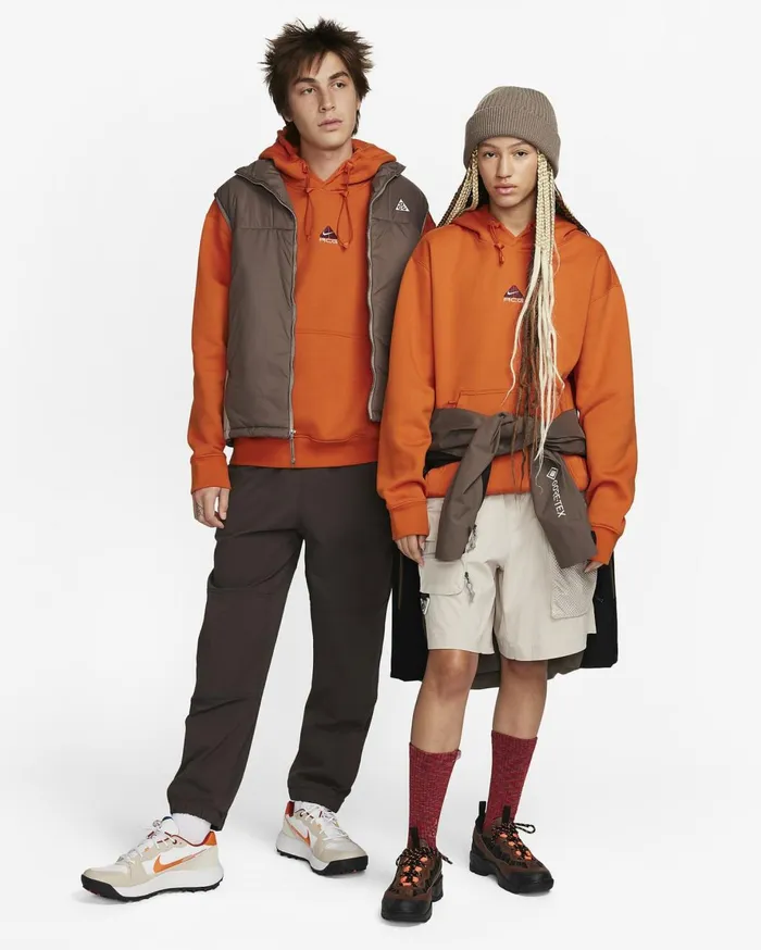 All Clothing Women Nike ACG ThermaFIT Campfire Orangesummit White