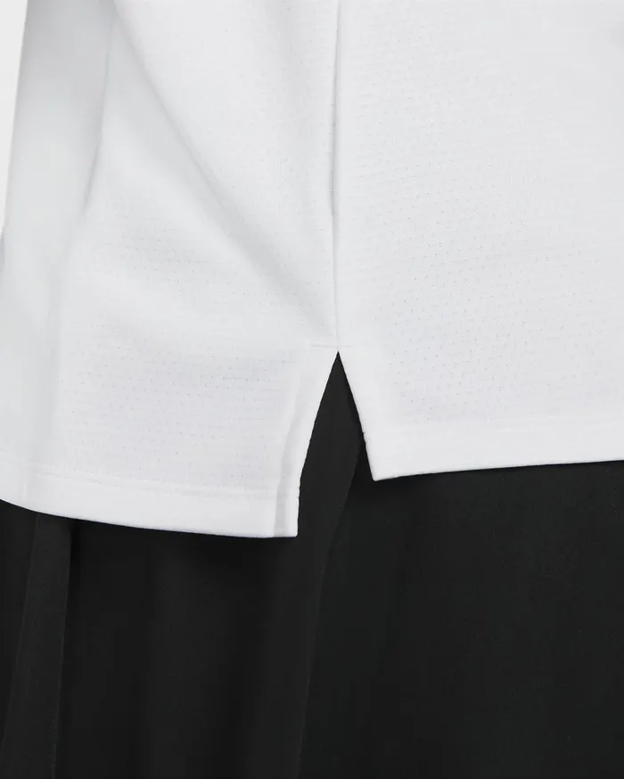 All Clothing Women Nike DriFIT UV Advantage Whiteblack