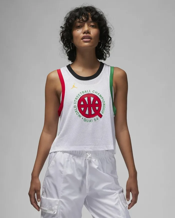 All Clothing Women Nike Jordan Quai 54 Whiteuniversity Redclassic Green
