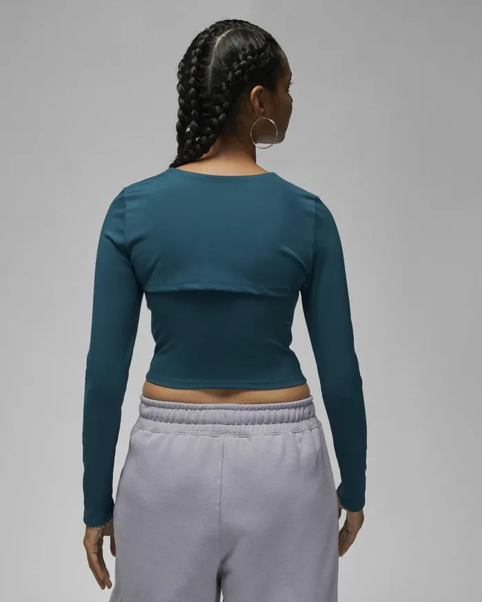 All Clothing Women Nike Jordan Sport Valerian Bluenew Emerald