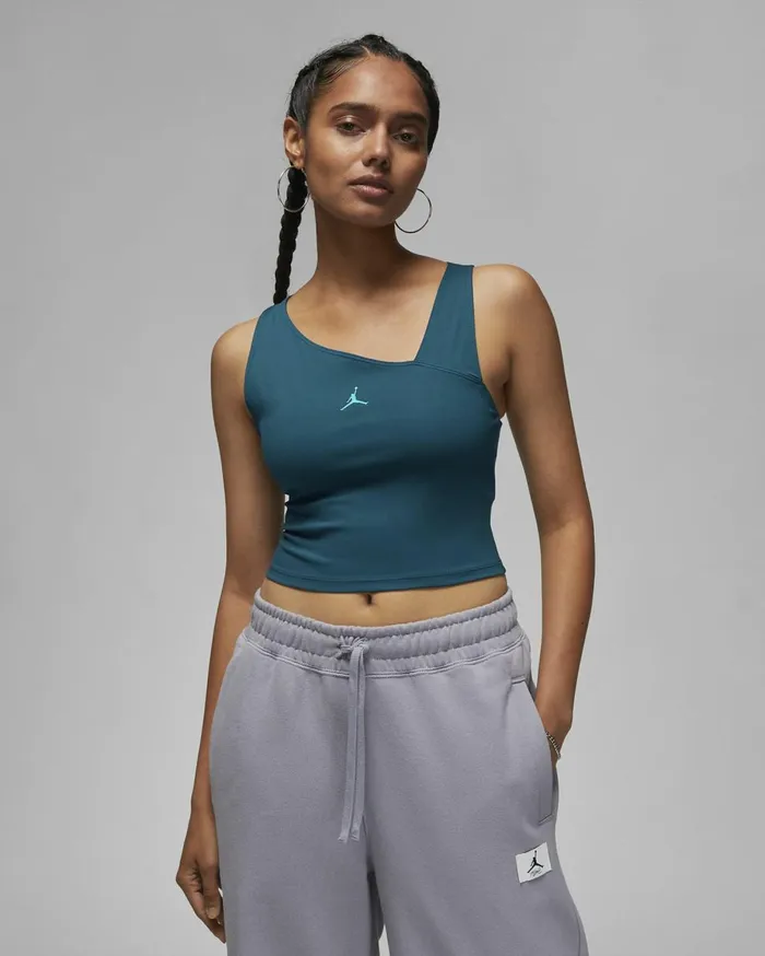 All Clothing Women Nike Jordan Sport Valerian Bluenew Emerald