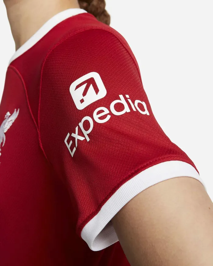 All Clothing Women Nike Liverpool FC 202324 Stadium Home Gym Redwhite