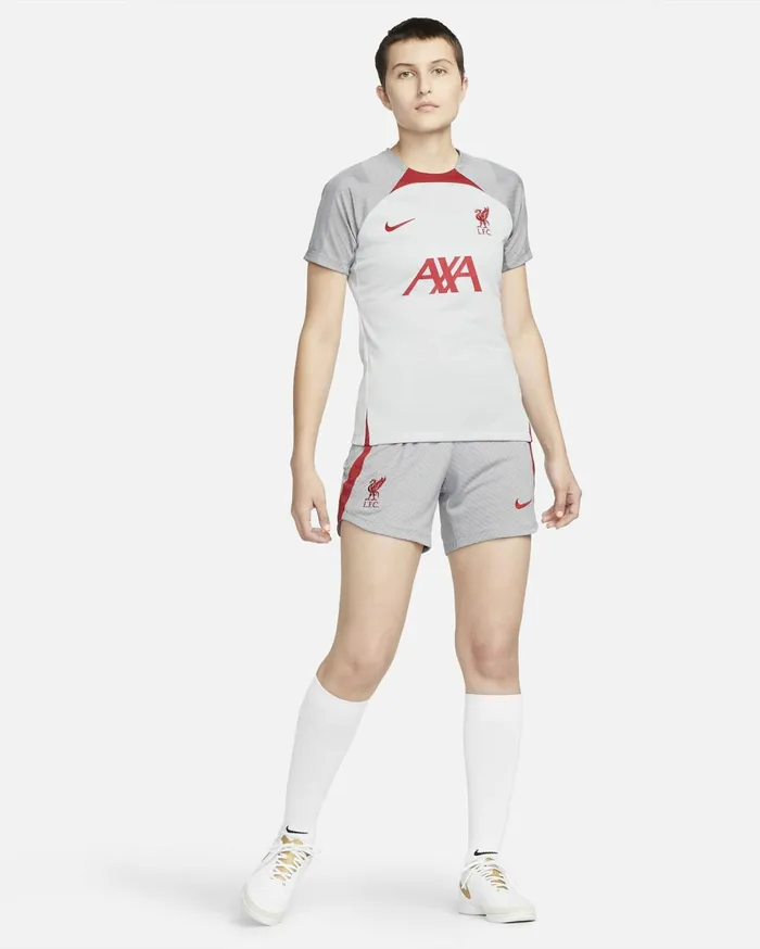 All Clothing Women Nike Liverpool FC Strike Smoke Greytough Red