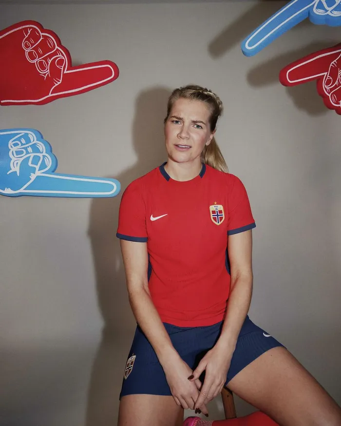 All Clothing Women Nike Norway 2023 Stadium Home Global Redglobal Bluewhite