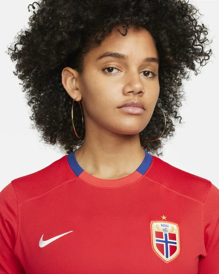 All Clothing Women Nike Norway 2023 Stadium Home Global Redglobal Bluewhite