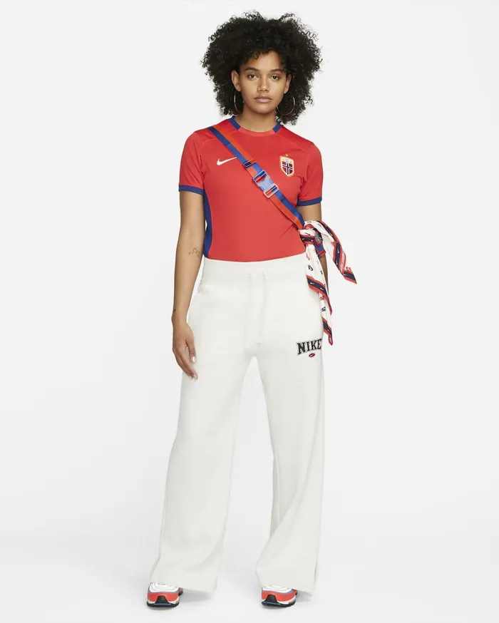 All Clothing Women Nike Norway 2023 Stadium Home Global Redglobal Bluewhite