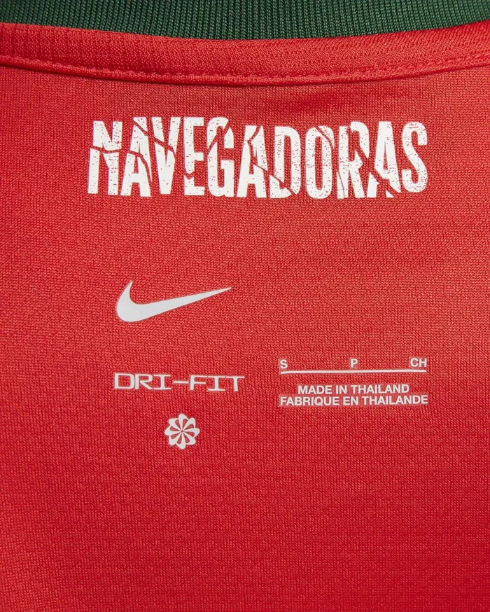 All Clothing Women Nike Portugal 2023 Stadium Home Challenge Redgorge Greensail