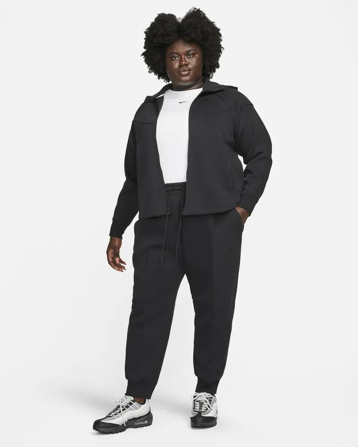 All Clothing Women Nike Sportswear Tech Fleece Blackblack