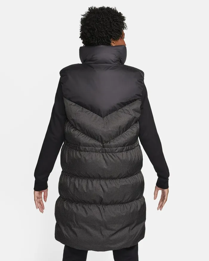All Clothing Women Nike Sportswear Windpuffer Blackwhite