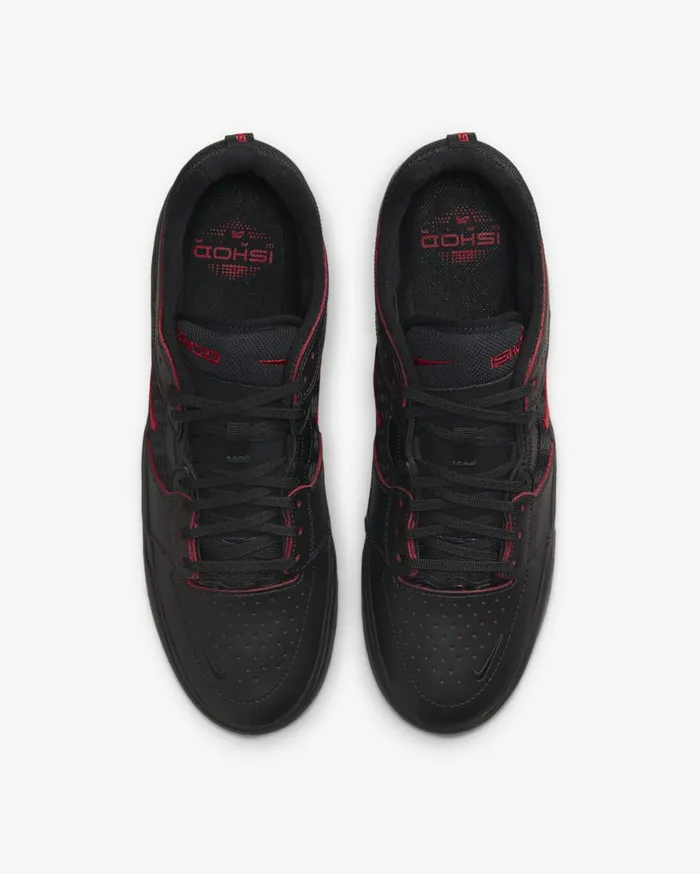 All Shoes Men Nike SB Ishod Premium Blackblackblackuniversity Red