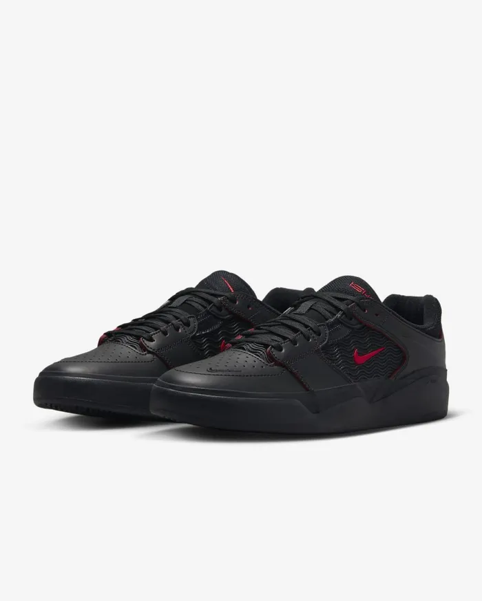 All Shoes Men Nike SB Ishod Premium Blackblackblackuniversity Red