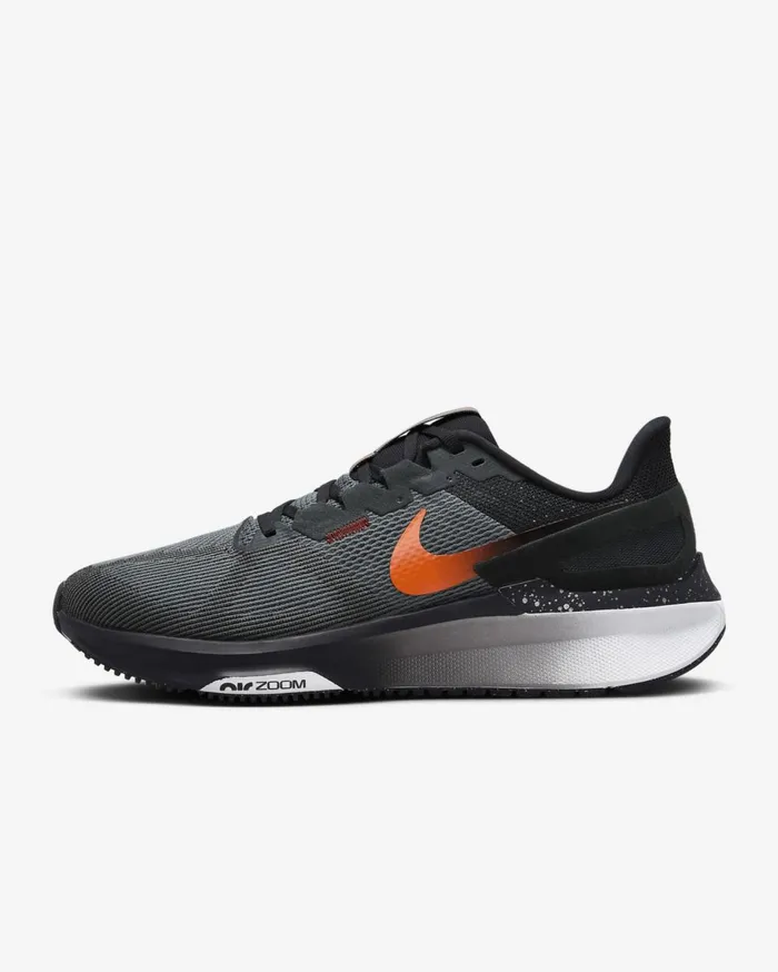All Shoes Men Nike Structure 25 Smoke Greyblackdark Smoke Greysafety Orange