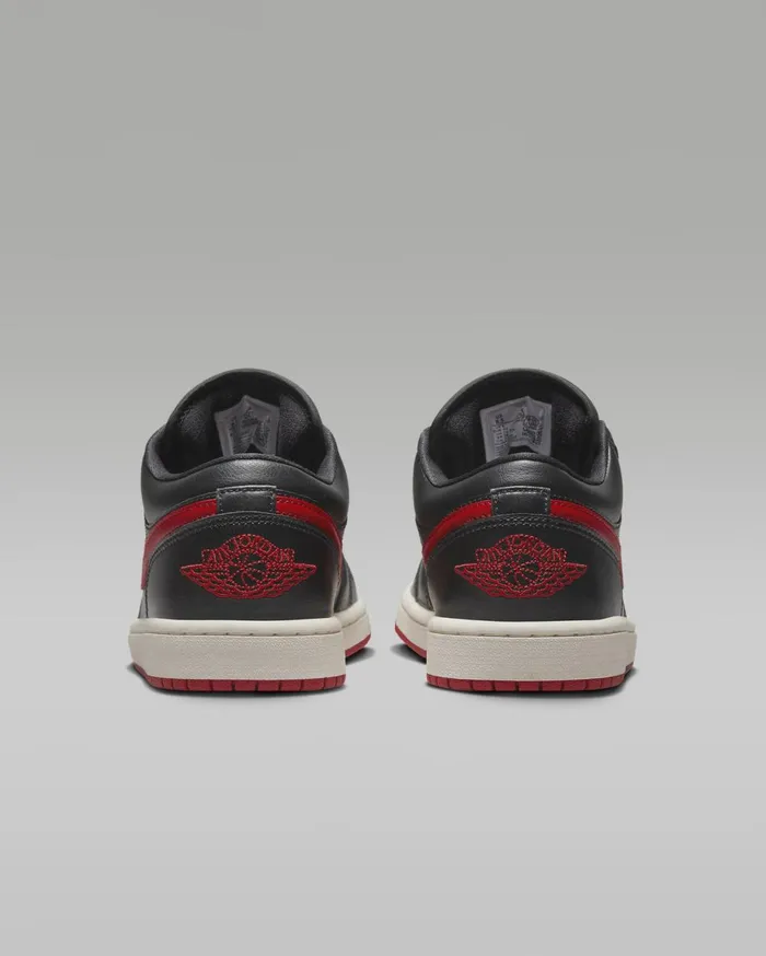 All Shoes Women Nike Air Jordan 1 Low Blacksailgym Red