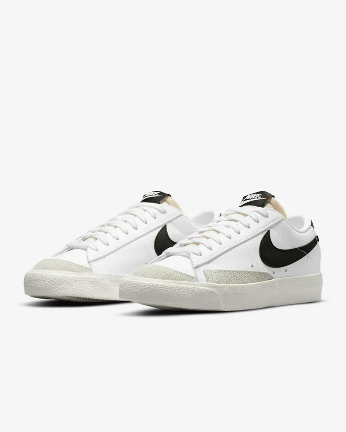 All Shoes Women Nike Blazer Low 03977 Whitesailwhiteblack