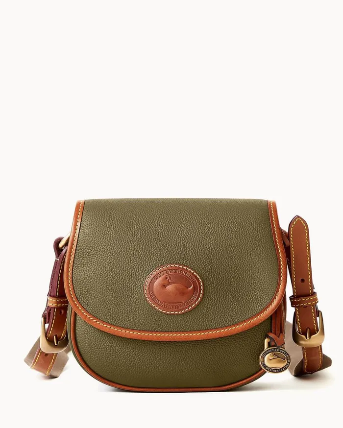 All Weather Leather 30 Saddle Crossbody 20 Green Women Dooney and Bourke Crossbodies All Weather Leather 30 Saddle Crossbody 20 Green Women Dooney and Bourke Crossbodies