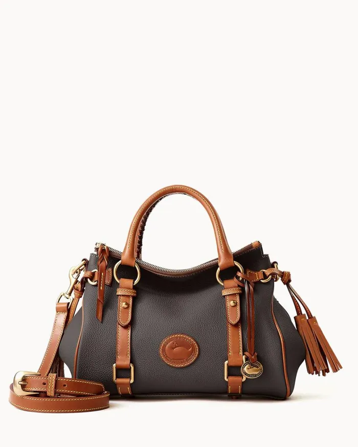 All Weather Leather 30 Satchel 30 Black Women Dooney and Bourke Satchels