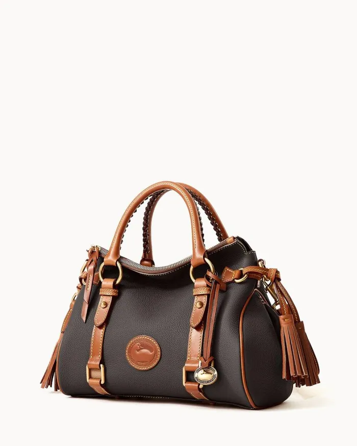 All Weather Leather 30 Satchel 30 Black Women Dooney and Bourke Satchels All Weather Leather 30 Satchel 30 Black Women Dooney and Bourke Satchels