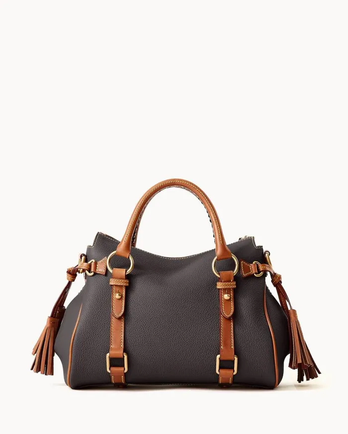All Weather Leather 30 Satchel 30 Black Women Dooney and Bourke Satchels All Weather Leather 30 Satchel 30 Black Women Dooney and Bourke Satchels