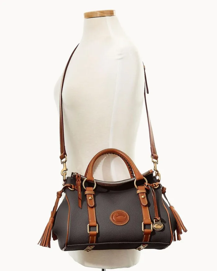 All Weather Leather 30 Satchel 30 Black Women Dooney and Bourke Satchels All Weather Leather 30 Satchel 30 Black Women Dooney and Bourke Satchels