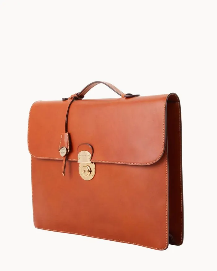 Alto Small Gusset Briefcase Saddle Women Dooney and Bourke Mini Bags Alto Small Gusset Briefcase Saddle Women Dooney and Bourke Mini Bags