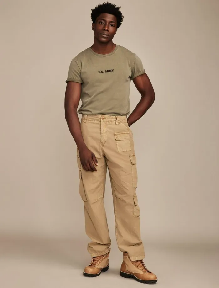 Army X Lucky Cargo Pant Antique Bronze Men Lucky Brand Pants