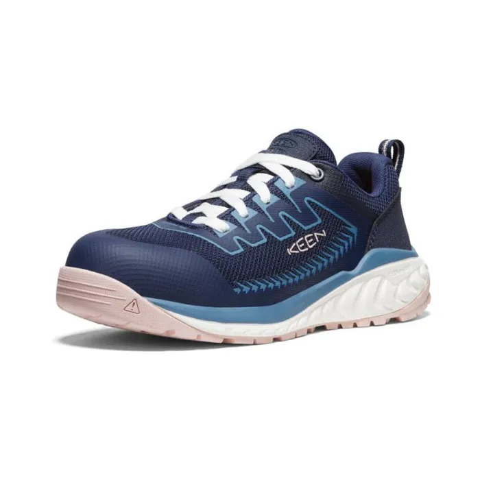 Arvada CarbonFiber Toe Blue Work Shoe Women KEEN Shoes Arvada CarbonFiber Toe Blue Work Shoe Women KEEN Shoes