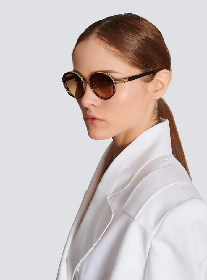 Balmain Eyewear WomenMen Croissy Sunglasses Brown