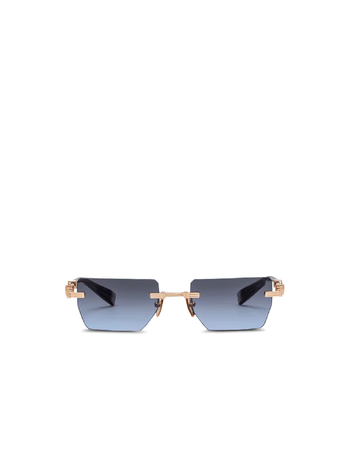 Balmain Eyewear WomenMen Pierre Sunglasses Blue