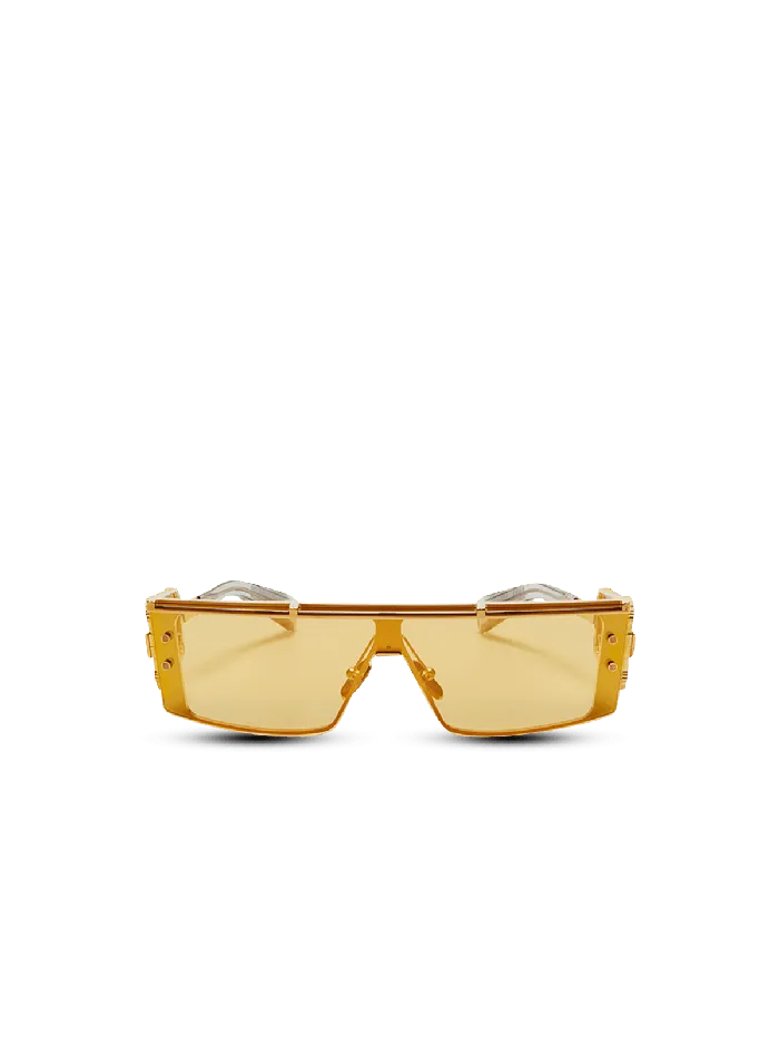 Balmain Eyewear WomenMen Wonder Boy III Sunglasses Gold