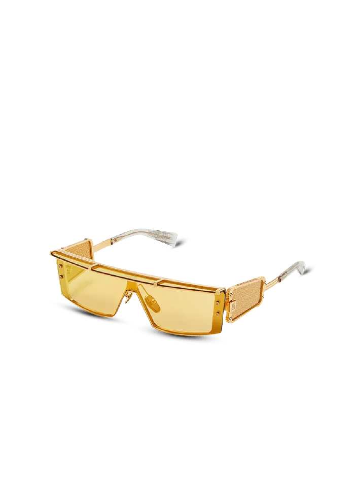 Balmain Eyewear WomenMen Wonder Boy III Sunglasses Gold