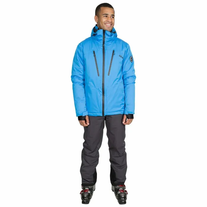 Banner DLX Waterproof RECCO Ski Jacket Vibrant Blue Men Trespass Ski Jackets Banner DLX Waterproof RECCO Ski Jacket Vibrant Blue Men Trespass Ski Jackets
