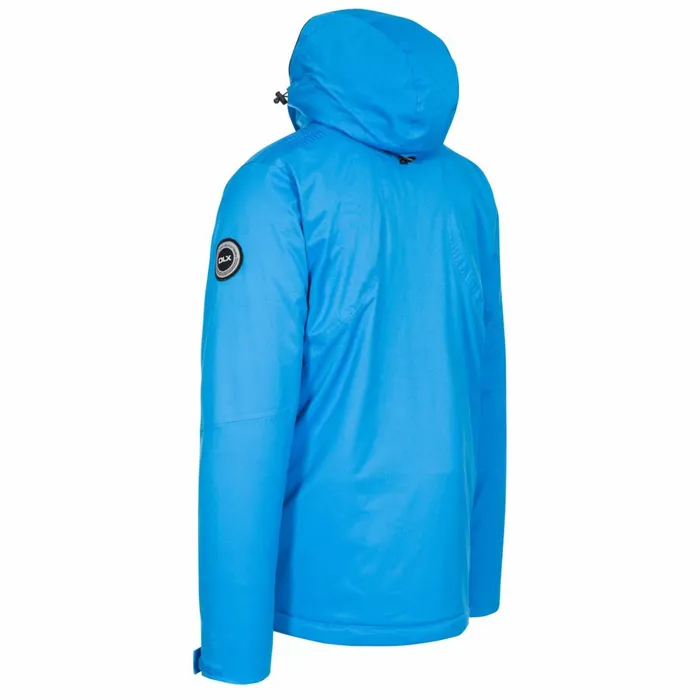 Banner DLX Waterproof RECCO Ski Jacket Vibrant Blue Men Trespass Ski Jackets Banner DLX Waterproof RECCO Ski Jacket Vibrant Blue Men Trespass Ski Jackets